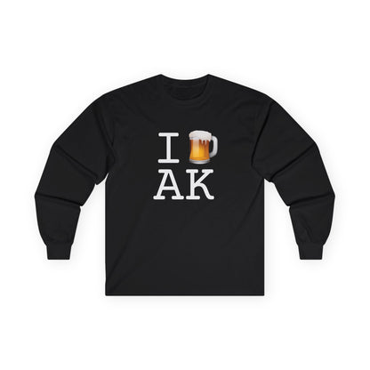 "I Beer Alaska" Long Sleeve Shirt