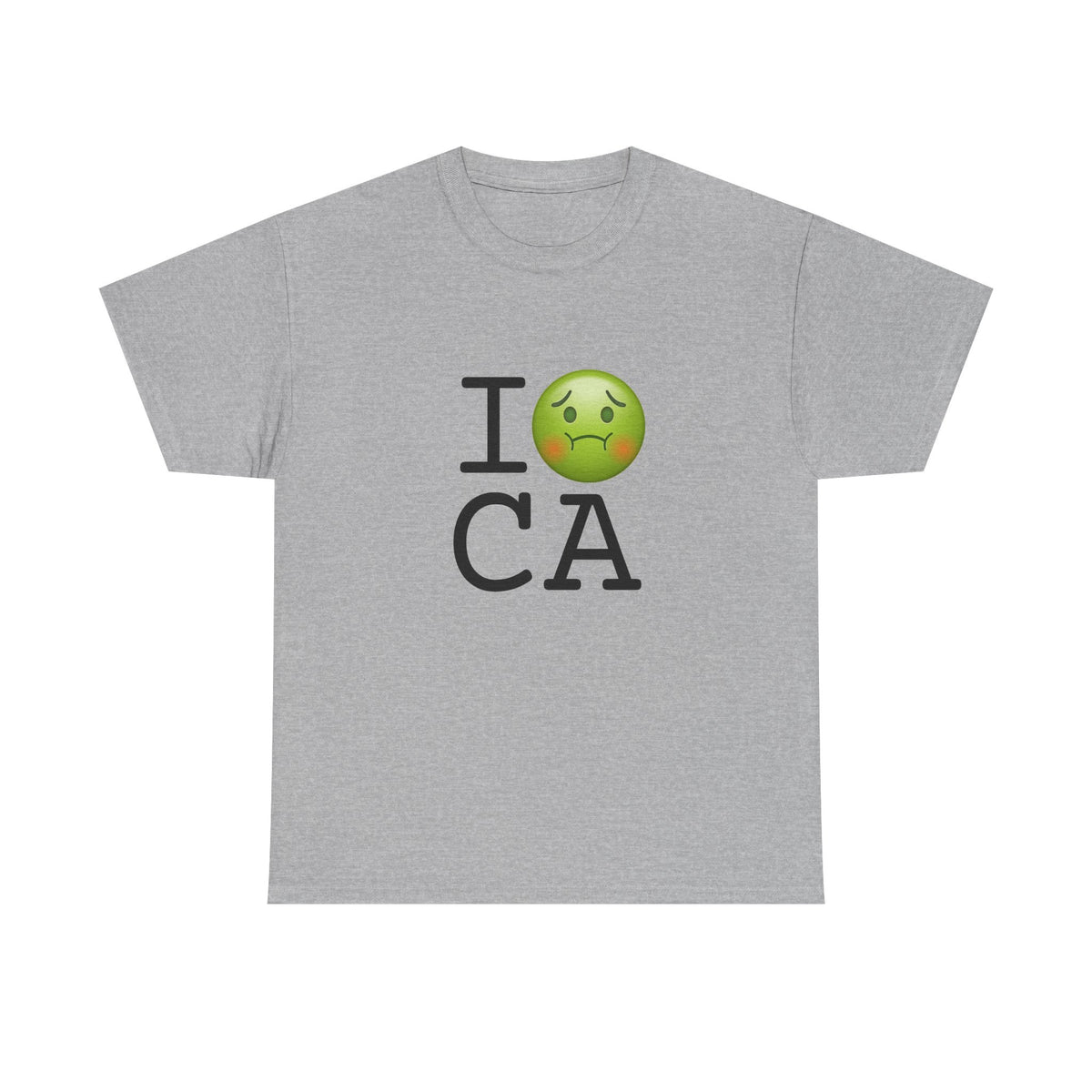 "I'm Nauseous about California" Tee