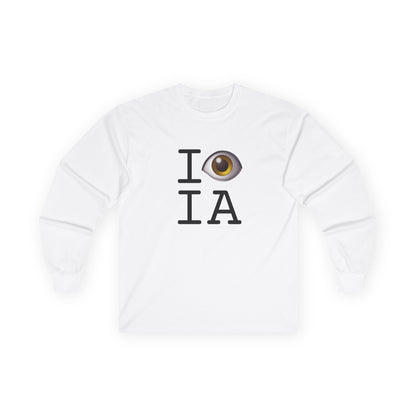 "I See (Eye) Iowa" Long Sleeve Shirt