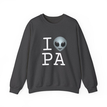 "I Feel Alien in Pennsylvania" Sweatshirt