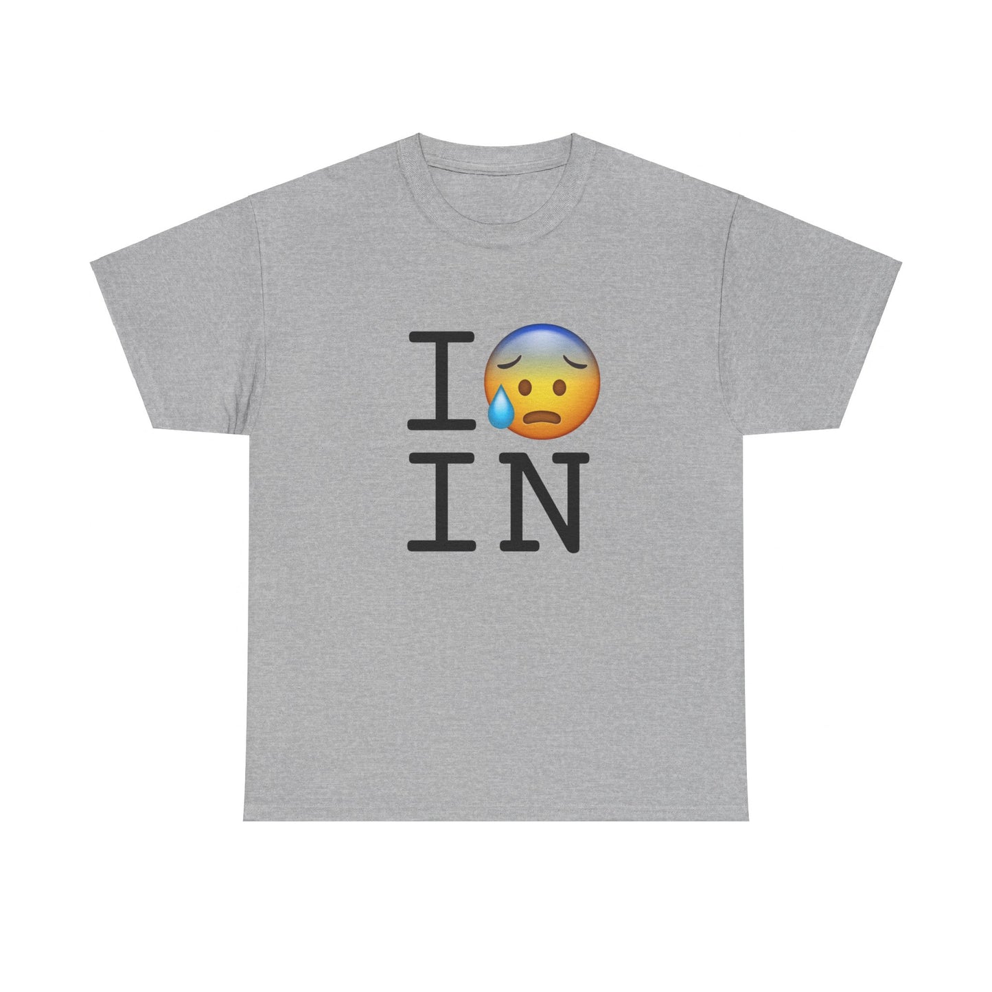 "I'm Anxiously Sweating in Indiana" Tee