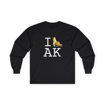 "I'm Bananas about Alaska" Long Sleeve Shirt