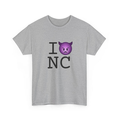 "I'm an Angry Devil about North Carolina" Tee