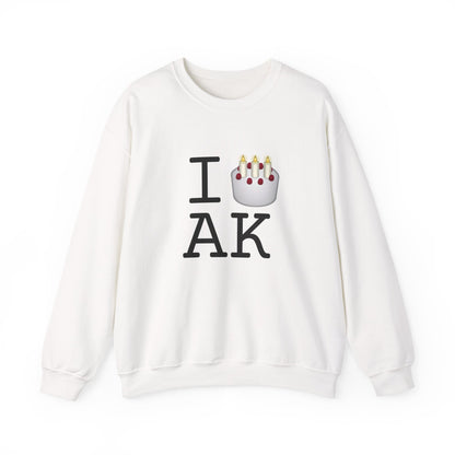 "I Birthday Cake Alaska" Sweatshirt