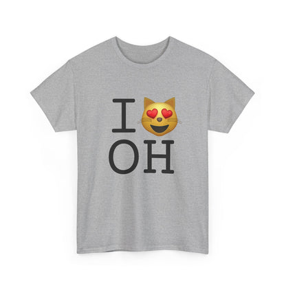 "I'm a Cat that Loves Ohio" Tee