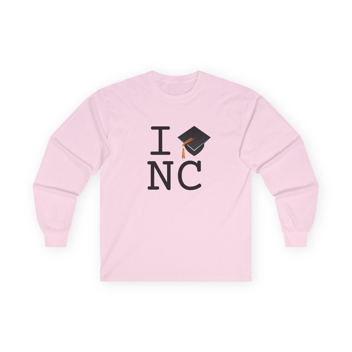 "I Graduate North Carolina" Long Sleeve Shirt