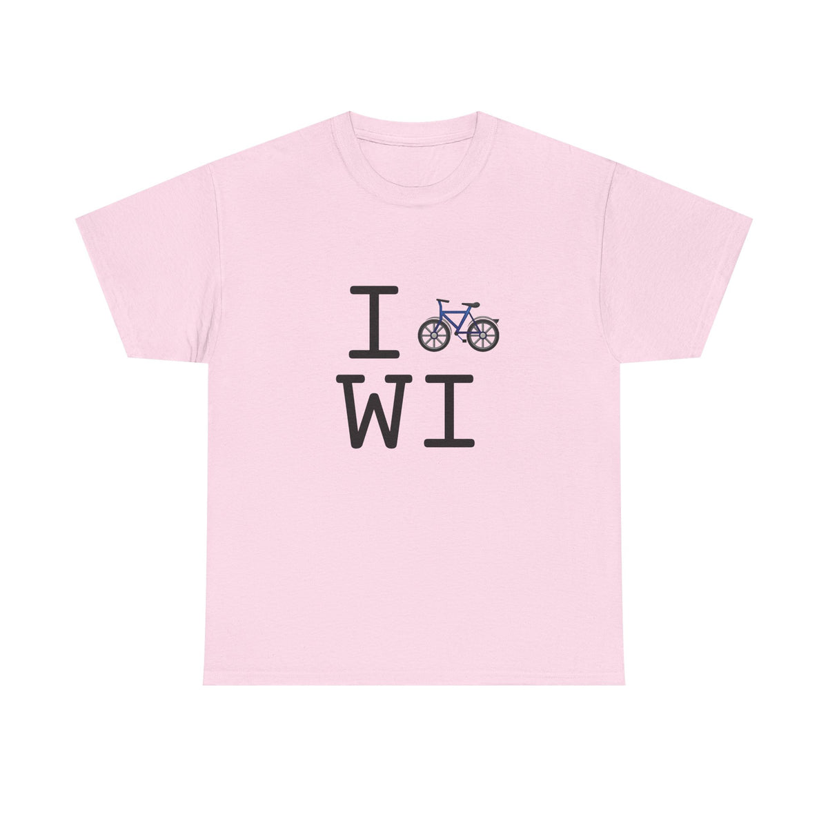 "I Bicycle Wisconsin" Tee