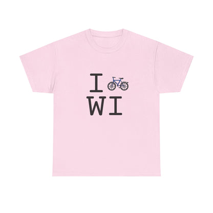"I Bicycle Wisconsin" Tee