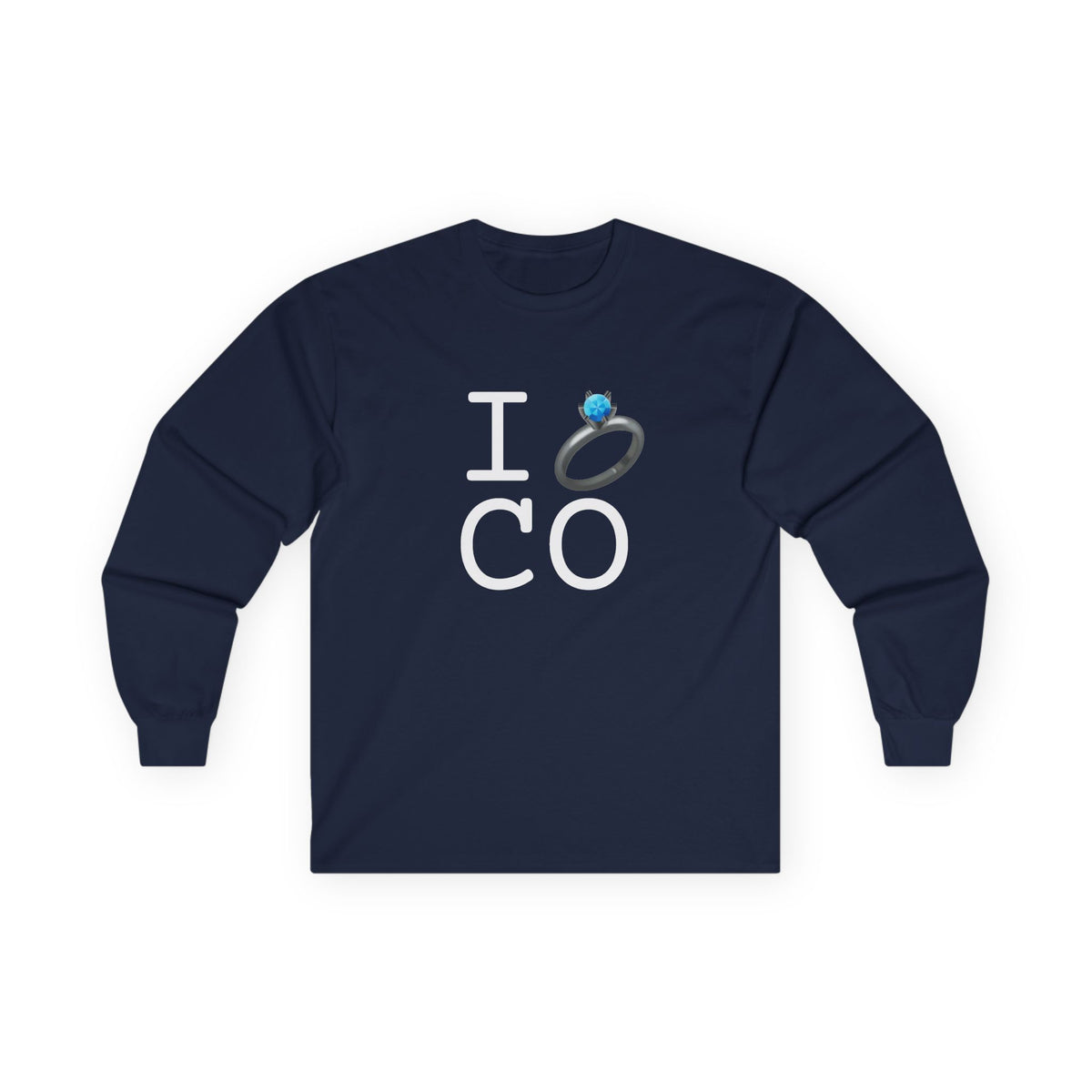 "I'm Married to (Diamond Ring) Colorado" Long Sleeve Shirt