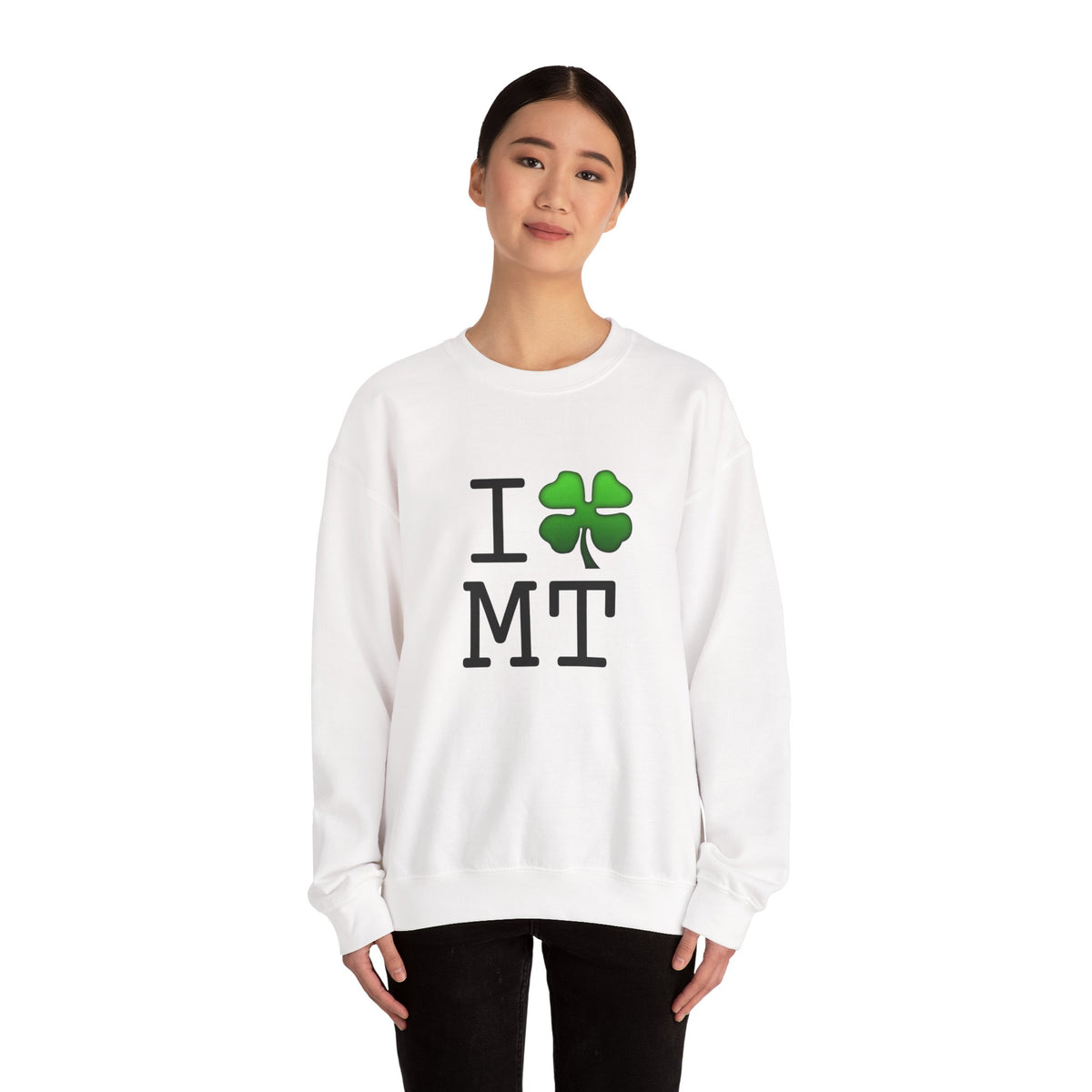 "I'm Lucky (Clover) in Montana" Sweatshirt