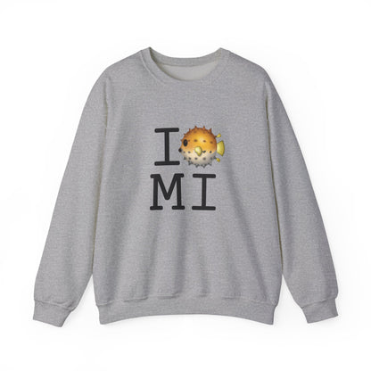 "I Blowfish in Michigan" Sweatshirt