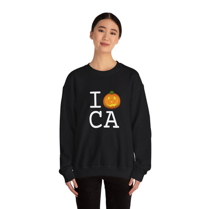 "I Jack-O-Lantern (Pumpkin) California" Sweatshirt