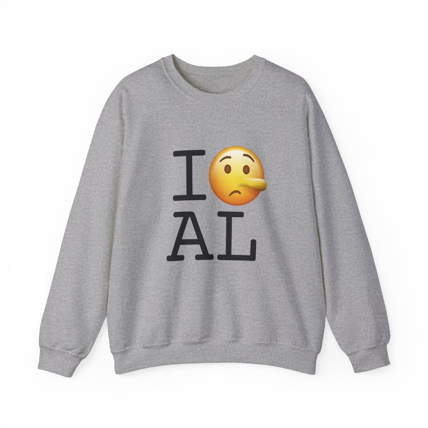 "I Lie about Alabama" Sweatshirt