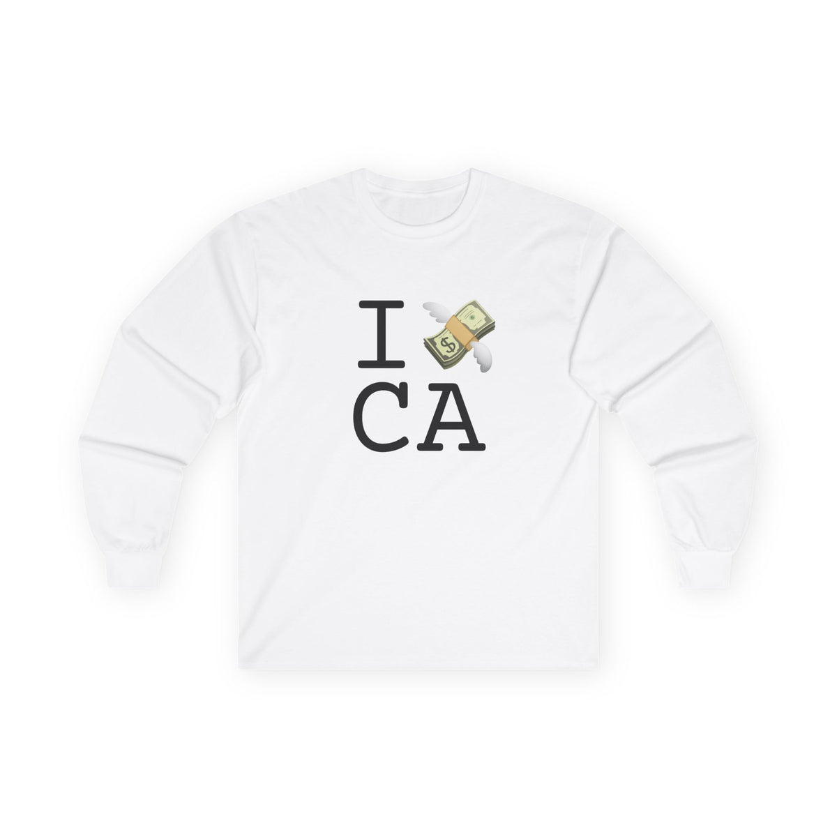 "I Lose Money in California" Long Sleeve Shirt