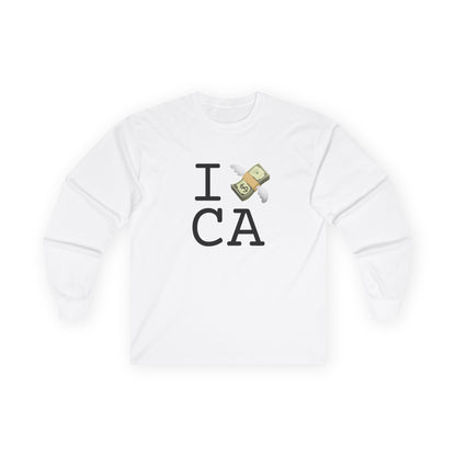"I Lose Money in California" Long Sleeve Shirt