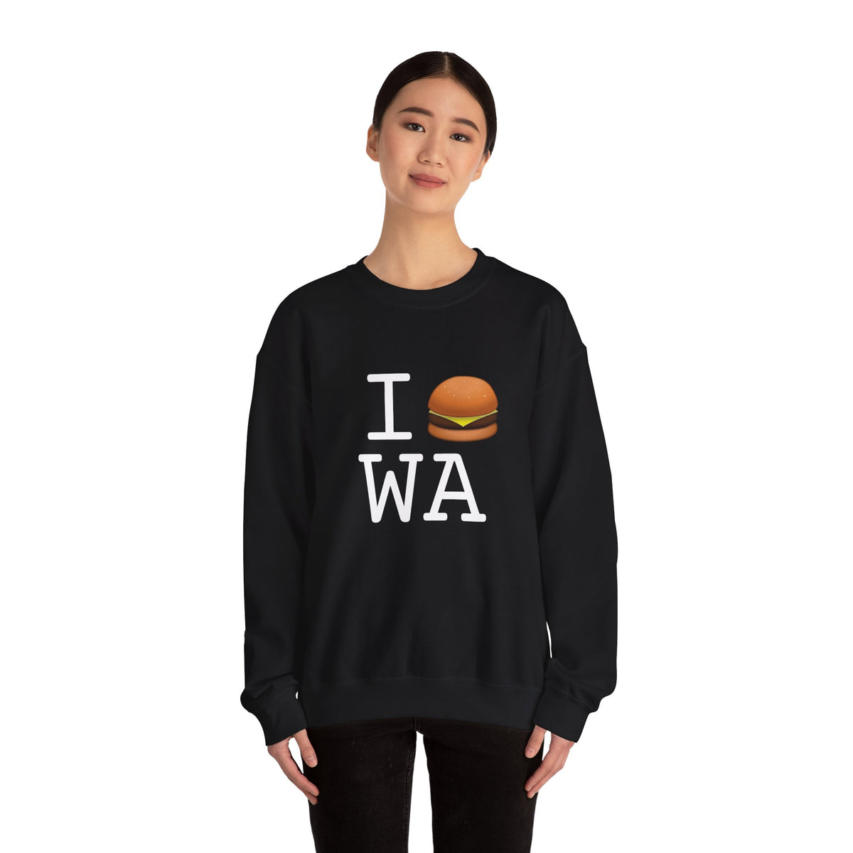 "I Cheeseburger Washington" Sweatshirt