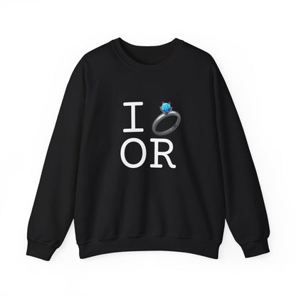 "I'm Married to (Diamond Ring) Oregon" Sweatshirt