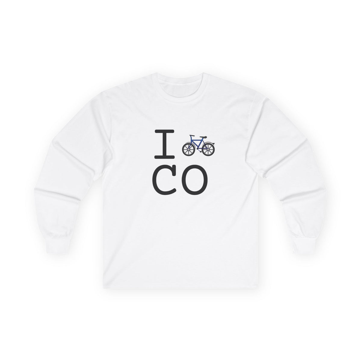 "I Bicycle Colorado" Long Sleeve Shirt