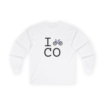 "I Bicycle Colorado" Long Sleeve Shirt