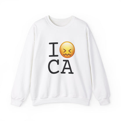 "I'm Confounded by California" Sweatshirt