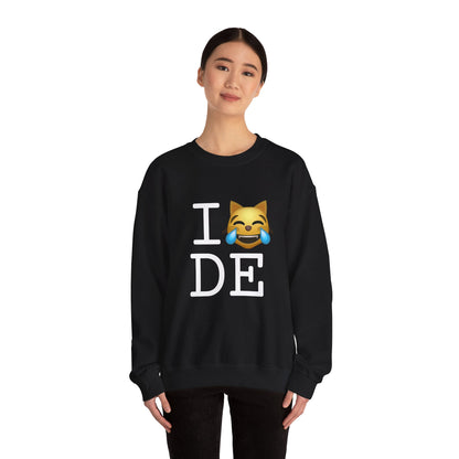 "I'm Laughing like a Cat at Delaware" Sweatshirt