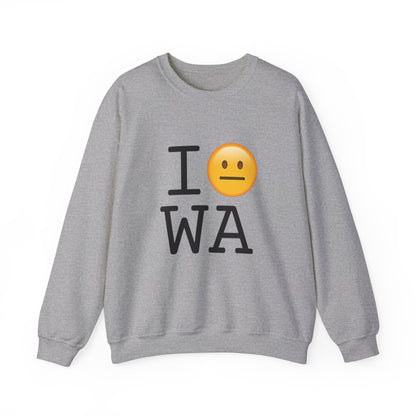 "I'm Neutral About Washington" Sweatshirt