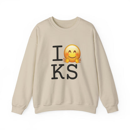 "I Hug Kansas" Sweatshirt