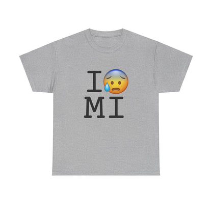 "I'm Anxiously Sweating in Michigan" Tee