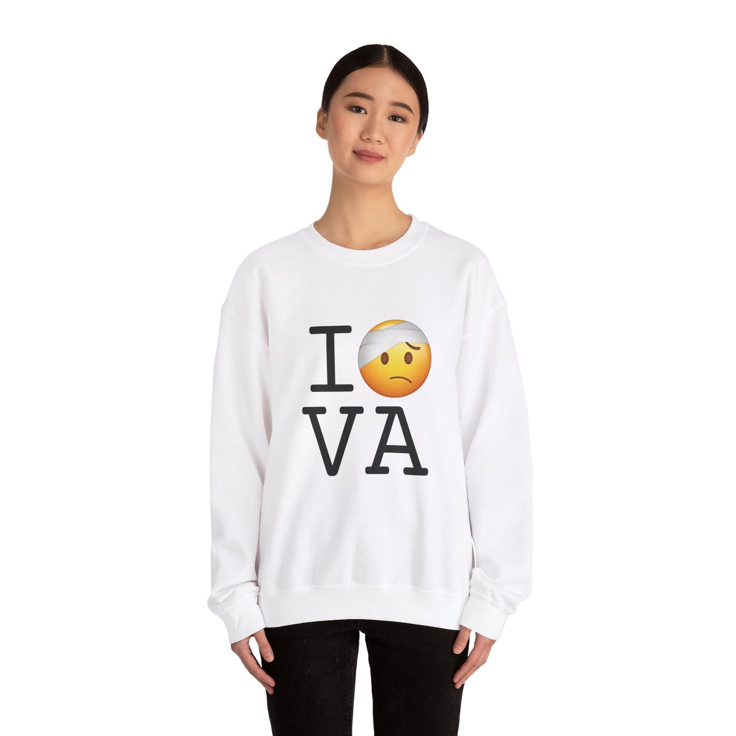 "I'm Hurt in Virginia" Sweatshirt