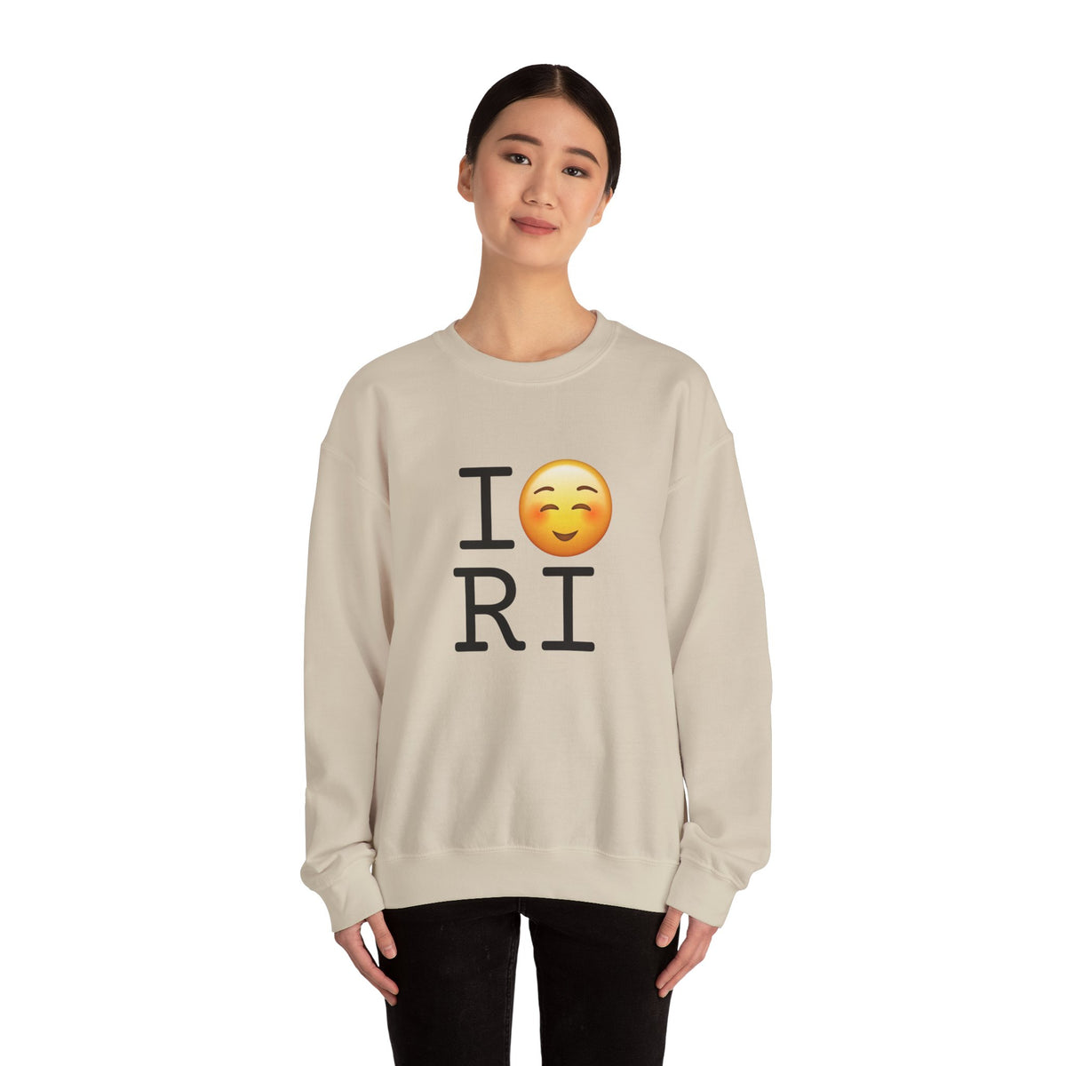 "I Blush at Rhode Island" Sweatshirt