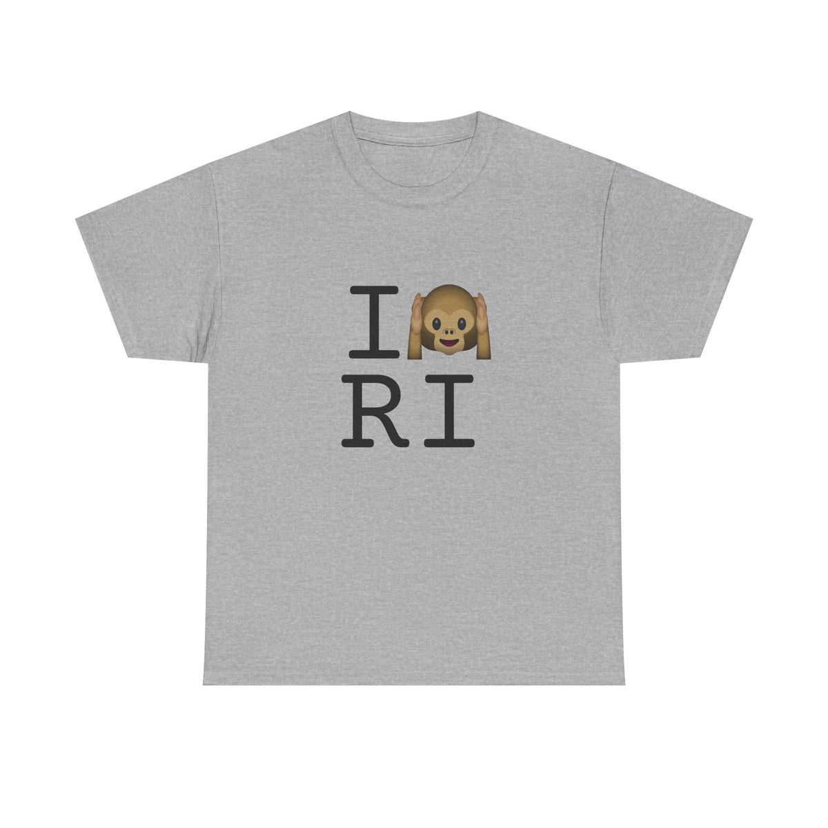 "I Don't Hear Rhode Island" Tee