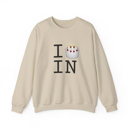 "I Birthday Cake Indiana" Sweatshirt