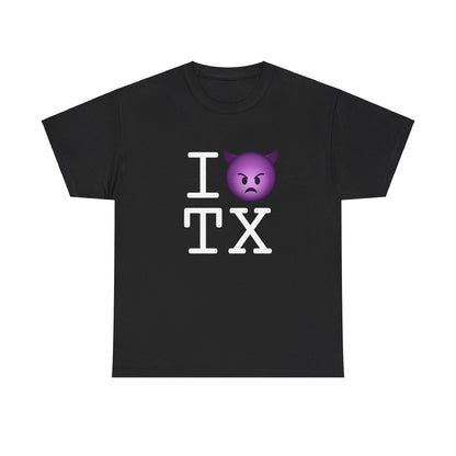 "I'm an Angry Devil about Texas" Tee