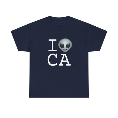 "I Feel Alien in California" Tee