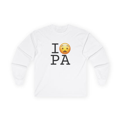 "I'm Anguished about Pennsylvania" Long Sleeve Shirt