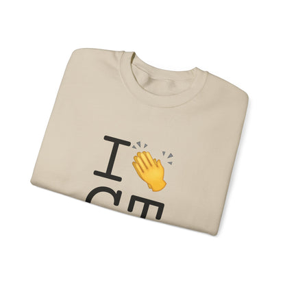 "I Applaud Connecticut" Sweatshirt