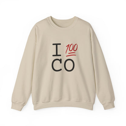 "I Keep it 100 in Colorado" Sweatshirt