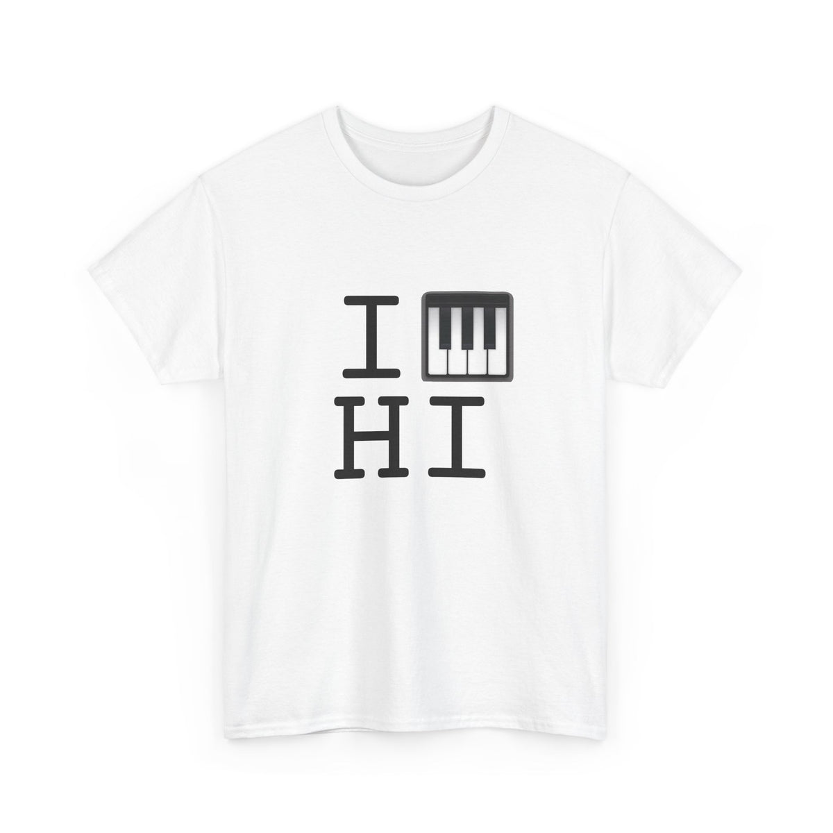 "I Piano Hawaii" Tee