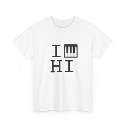 "I Piano Hawaii" Tee