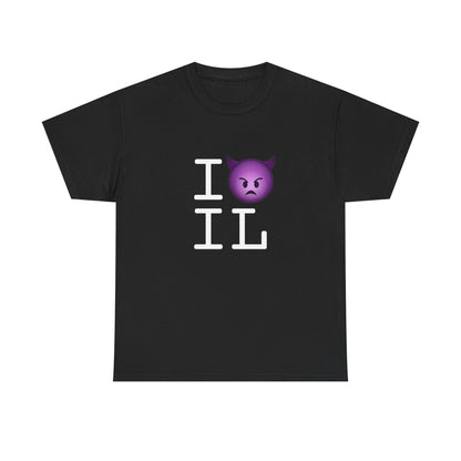 "I'm an Angry Devil about Illinois" Tee