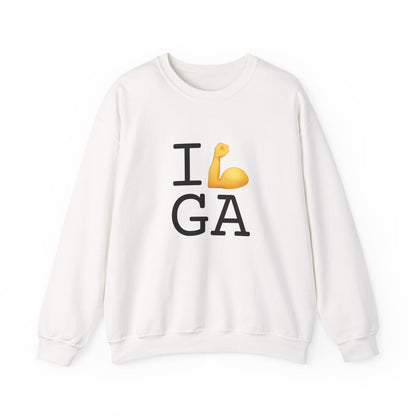 "I Flex in/on Georgia" Sweatshirt