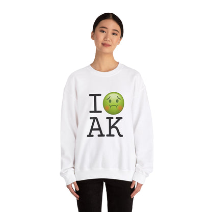 "I'm Nauseous about Alaska" Sweatshirt