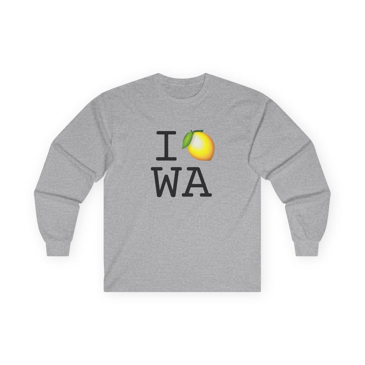 "I Lemon Washington" Long Sleeve Shirt