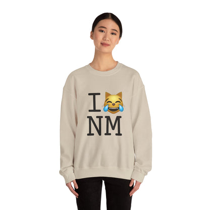 "I'm Laughing like a Cat at New Mexico" Sweatshirt