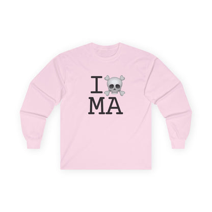 "I'm a Pirate in Massachusetts" Long Sleeve Shirt