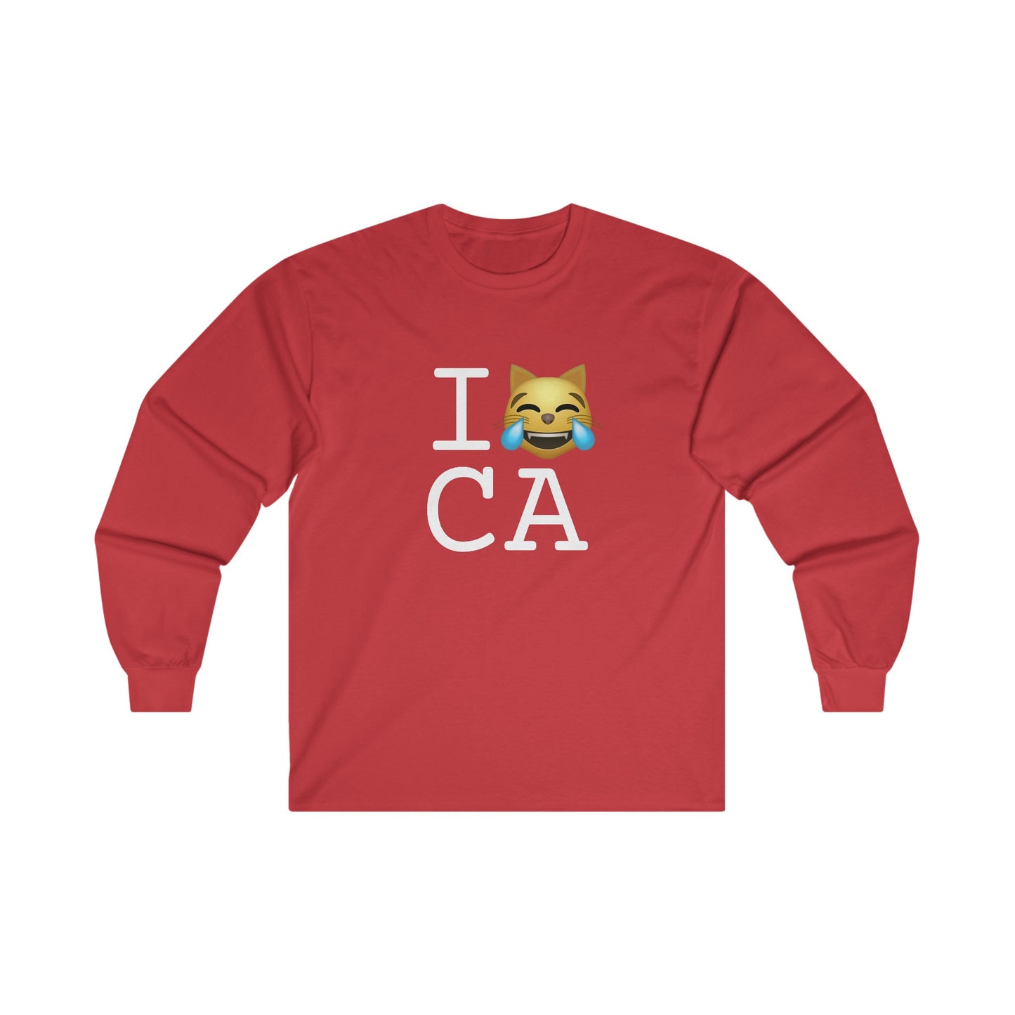 "I'm Laughing like a Cat at California" Long Sleeve Shirt