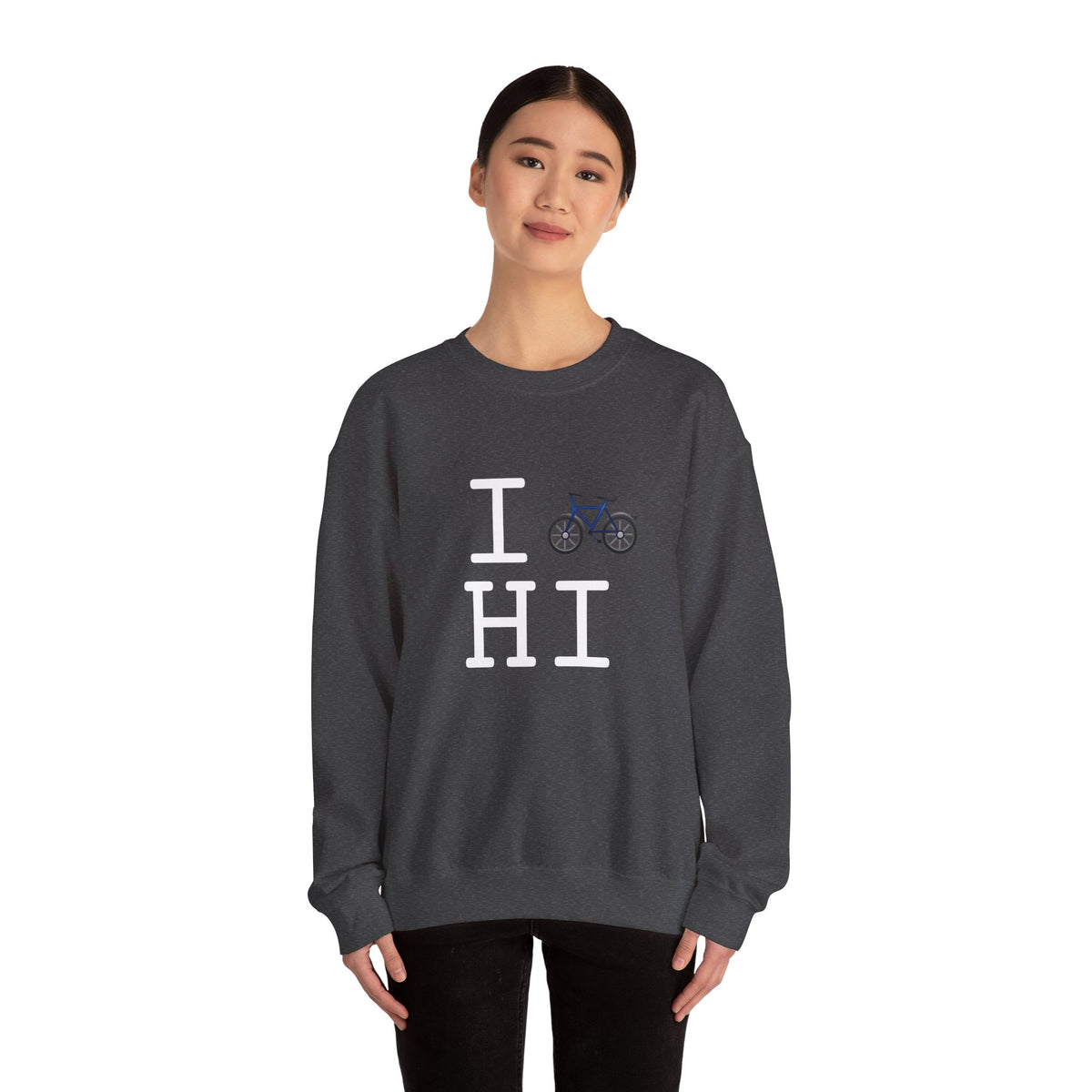 "I Bicycle Hawaii" Sweatshirt