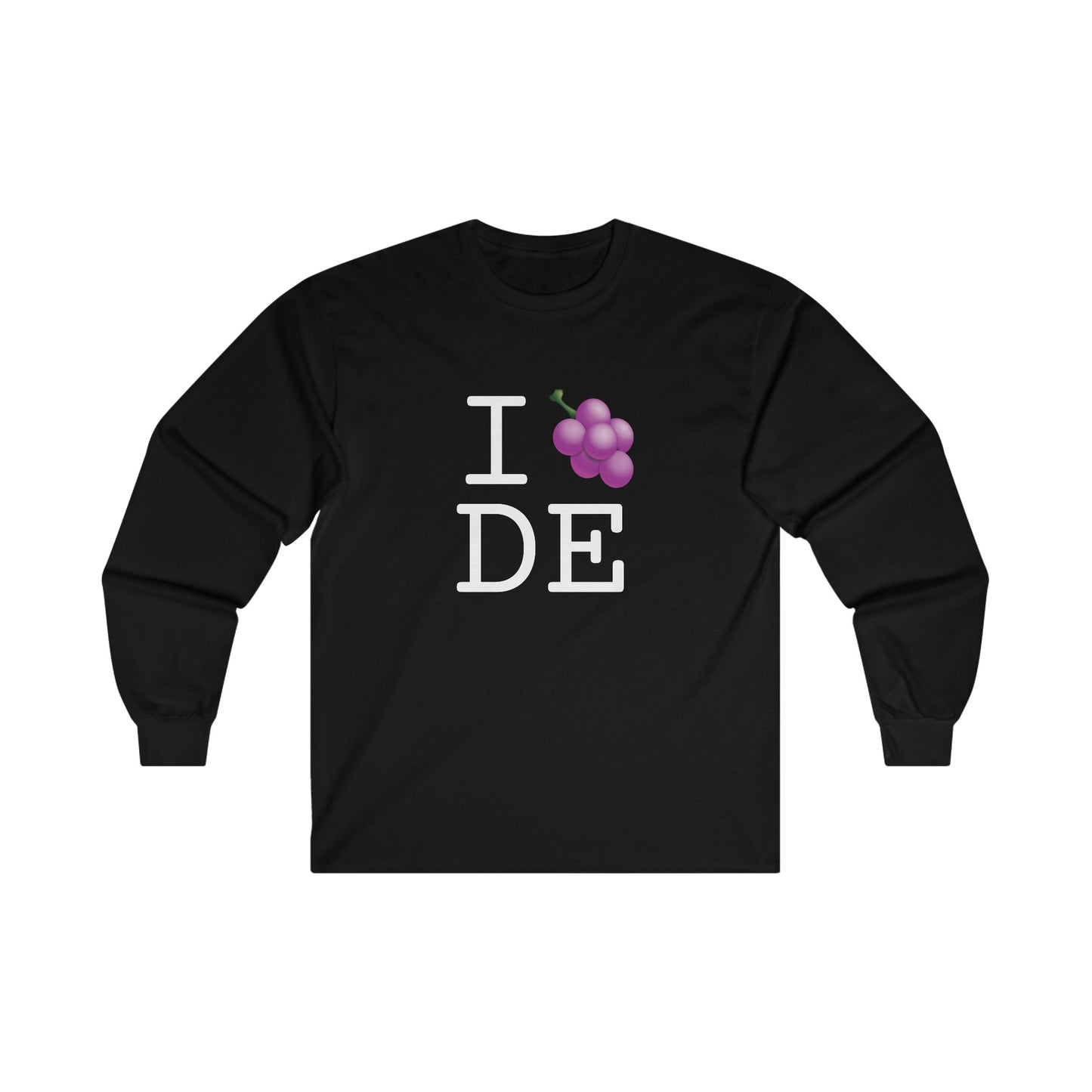 "I Grape Delaware" Long Sleeve Shirt