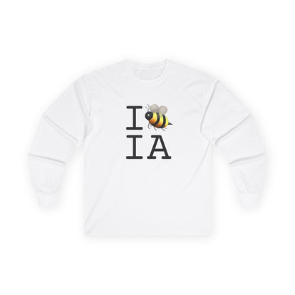 "I Bee in Iowa" Long Sleeve Shirt