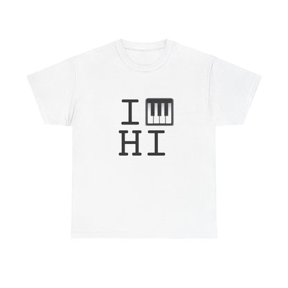 "I Piano Hawaii" Tee
